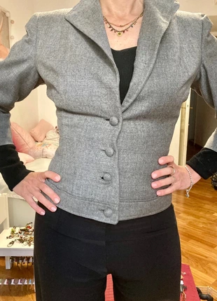 Giacca vintage lana coat and suit industry - national recovery board, marca: Vintage, estado: Muito bom, tamanho: XS / 34 / 6, €11.00, €12.25 inclui Proteção do Comprador