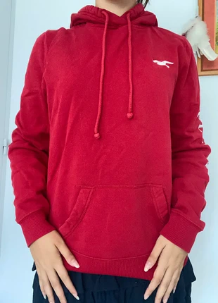 🔥 Sweat à Capuche Hollister Rouge Taille L – Streetwear Stylé & Confortable, marque: Hollister, état: Bon état, taille: L / 40 / 12, 14,00 €, 15,40 € Protection acheteurs incluse