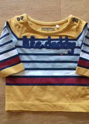 Tee shirt ML rayé orchestra neuf 3 mois , marca: Orchestra, estado: Novo sem etiquetas, tamanho: 1-3 meses / 56 cm, €2.50, €3.33 inclui Proteção do Comprador