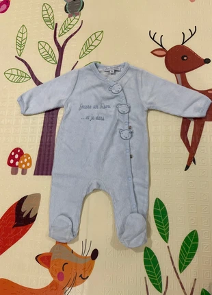 Pyjama, marke: Petit Kimbaloo, zustand: Gut, größe: 1-3 Monate / 56, 1,50 €, 2,28 € inklusive Vinted-Käuferschutz