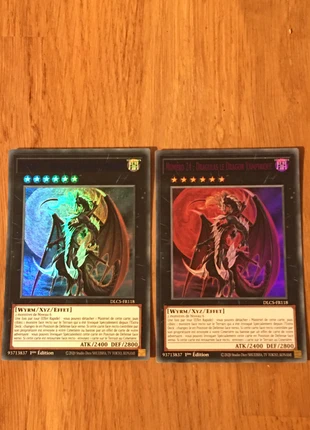 Numéro 24 Dragulas le Dragon Vampirique : DLCS-FR118 ( bleu & violet), merk: Yu-Gi-Oh!, staat: Nieuw zonder prijskaartje, maat: 7 jaar / 122 cm, € 8,00, € 9,10 inclusief Kopersbescherming