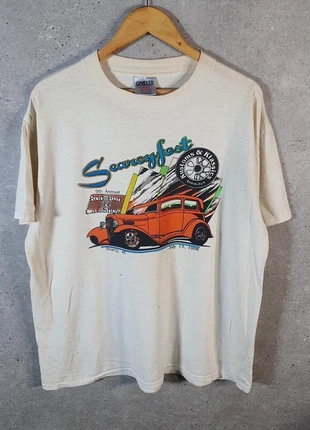 Vintage Oneita Searcyfest Rod Run 1996 Car USA Single Stitch T Shirt Men’s XL C17189, brand: Oneita, condition: Satisfactory, size: XL, £16.99, £18.54 includes Buyer Protection Pro