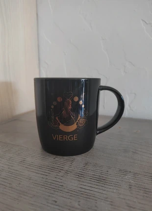 Mug noir signe astrologique Vierge – Horoscope & zodiaque, marca: astrologie, estado: Muy bueno, 4,90 €, 5,85 € Protección al comprador incluida