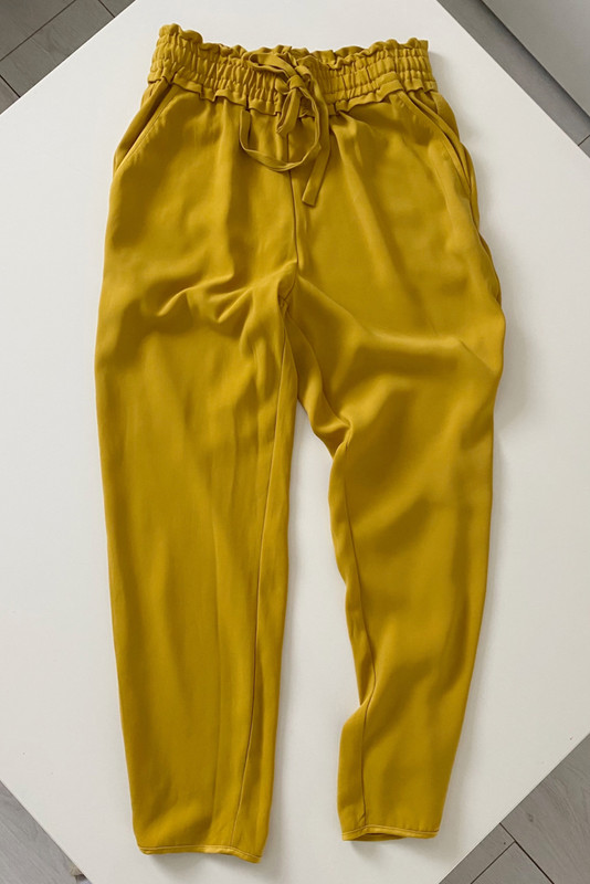 Carrot cropped clearance trousers