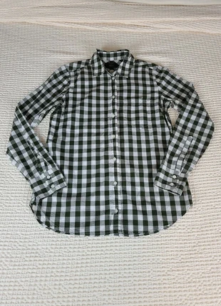 J.Crew Forest Green Check Women's Shirt, brand: J.Crew, condition: Very good, size: XS / UK 4-6, £3.79, £4.68 includes Buyer Protection