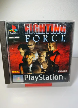 Fighting Force PlayStation 1 Black Label PAL Ita 🇮🇹 completo Ps1, zustand: Gut, 39,90 €, 42,60 € inklusive Vinted-Käuferschutz