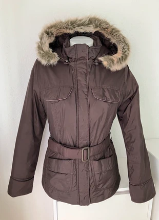Doudoune Esprit T38/40 en plume avec capuche amovible Chocolat, marca: Esprit, estado: Muy bueno, tamaño: L / 40 / 12, 35,00 €, 37,45 € Protección al comprador incluida