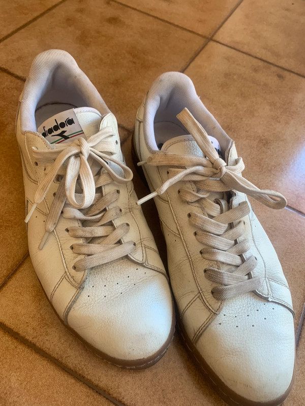 Diadora clearance pelle bianca