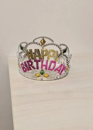 Corona bambina Happy birthday, marque: Happy birthday, état: Neuf sans étiquette, 5,00 €, 5,95 € Protection acheteurs incluse