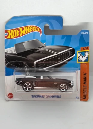 Hot Wheels '69 Camaro Convertible, merk: Hot Wheels, staat: Heel goed, maat: XXL, € 3,00, € 3,85 inclusief Kopersbescherming