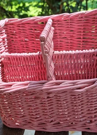 Petit panier original osier rotin tressé deco Vintage campagne cosy, marque: Vintage, état: Très bon état, 7,11 €, 8,17 € Protection acheteurs incluse