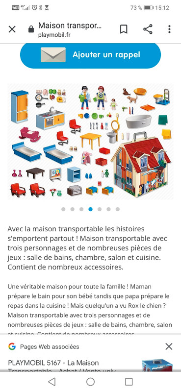 Playmobil 5167 la maison transportable