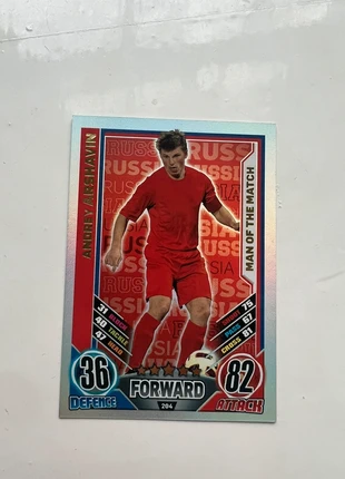 Topps Match Attax 2012 Euro Arshavin Man of the Match, brand: Topps, condition: Good, £1.70, £2.49 includes Buyer Protection