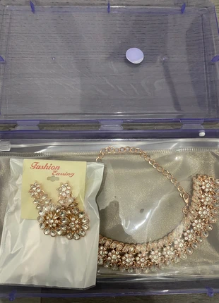 Jewellery set. Necklace and earrings., condition: New with tags, £8.00, £9.10 includes Buyer Protection