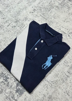 💙 Polo Ralph Lauren Sport Femme S Marine Bande Blanche Logo XXL Vintage Collector, marca: Ralph Lauren Sport, estado: Muy bueno, tamaño: S / 36 / 8, 39,99 €, 42,69 € Protección al comprador Pro incluida