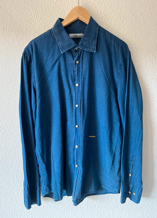 Freizeithemd in Blau (Jeanslook) 0039 Italy Größe XL, marque: 0039 Italy, état: Très bon état, taille: XL, 7,00 €, 8,05 € Protection acheteurs incluse