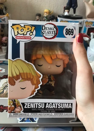 Figurine pop Zenitsu Demon Slayer, merk: Funko, staat: Nieuw zonder prijskaartje, maat: Prematuur, tot 44 cm, € 15,00, € 16,45 inclusief Kopersbescherming