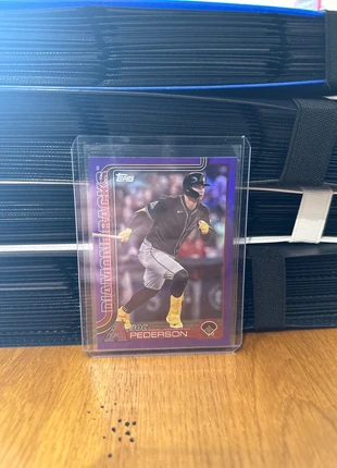 Joc Pederson 2025 Purple Rainbow Foil, marque: Topps, état: Neuf sans étiquette, 4,00 €, 4,90 € Protection acheteurs incluse