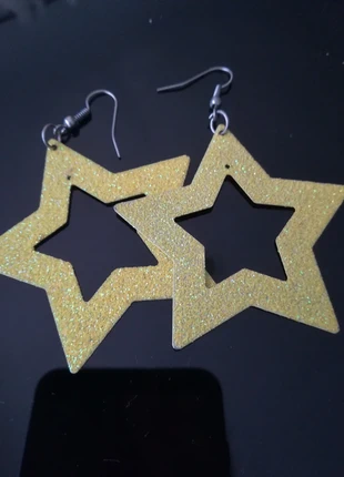 Orecchini gialli stella, estado: Muy bueno, 2,00 €, 2,80 € Protección al comprador incluida