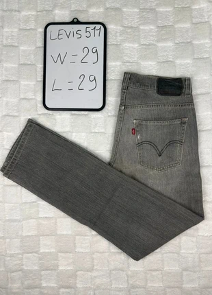Jean Levi’s 511 Gris W29/L29, merk: Levi's, staat: Heel goed, maat: W29 | FR 38, € 27,99, € 30,09 inclusief Kopersbescherming Pro