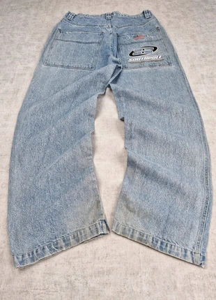 Jean Baggy Southpole Bleu Ciel Taille S Brodé Désigné au USA, marca: Southpole, estado: Muy bueno, tamaño: S, 54,90 €, 58,35 € Protección al comprador Pro incluida