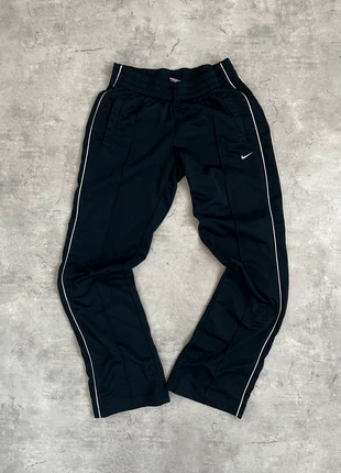 Vintage Nike Trackpants Y2K Baggy Open Leg Retro Style - S Blau, merk: Nike, staat: Heel goed, maat: S, € 30,00, € 32,20 inclusief Kopersbescherming