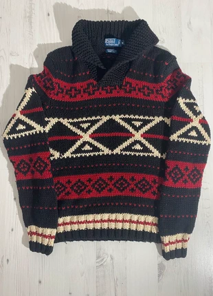 Pull Ralph Lauren 100% coton fait à la main taille M Homme, marque: Ralph Lauren, état: Très bon état, taille: M, 75,00 €, 79,45 € Protection acheteurs incluse