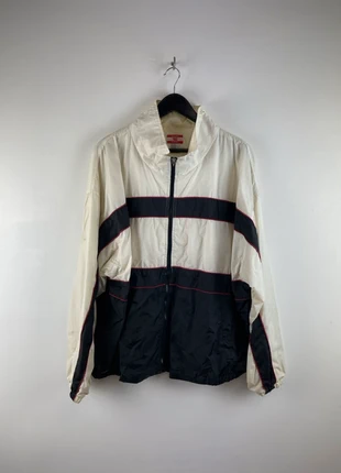 Veste Coupe vent blanc noir vintage 2XL ef623, merk: Noir, staat: Heel goed, maat: XXL, € 10,00, € 11,20 inclusief Kopersbescherming Pro