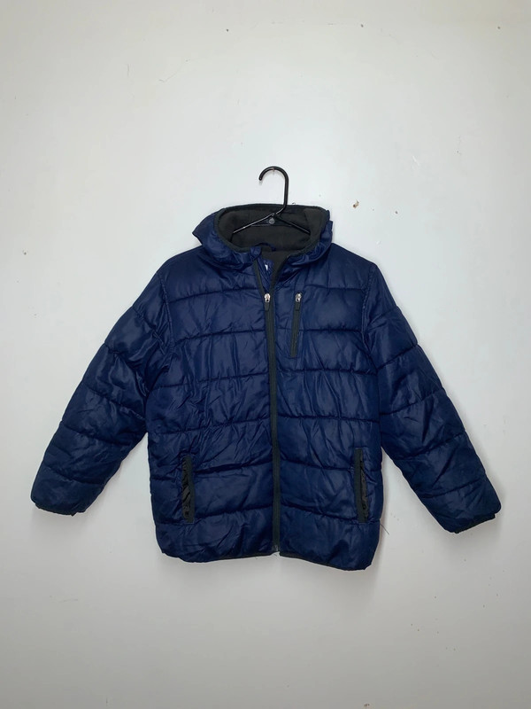 Kids Blue Puffer Jacket 1