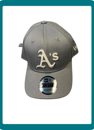 Casquette New Era 9Forty Oakland A’s – Grise neuve, marca: New Era, estado: Novo com etiquetas, tamanho: Tamanho único, €15.00, €16.45 inclui Proteção do Comprador