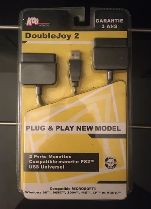 Double plug PlayStation 2 / usb, brand: koo interactive, condition: New with tags, €10.00, €11.20 includes Buyer Protection