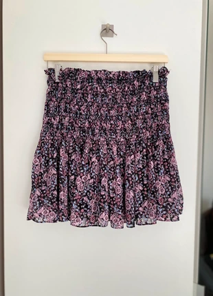 Adorable Jupe fluide imprimée fleurie smockée - taille M/38/10, marque: Zara, état: Très bon état, taille: S / 36 / 8, 6,00 €, 7,00 € Protection acheteurs incluse