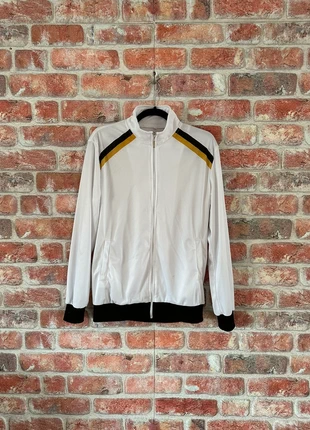 White Retro Tracksuit Jacket, brand: Excellent, condition: Very good, size: S, £5.00, £5.95 includes Buyer Protection Pro