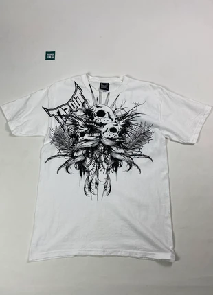 Y2K Tapout MMA Skull shirt – T-shirt vintage 00s Tapout, marque: Tapout, état: Bon état, taille: M, 45,00 €, 47,95 € Protection acheteurs (Pro) incluse