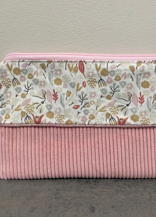 Pochette velours côtelé rose, marca: Inconnu, estado: Muy bueno, 8,00 €, 9,10 € Protección al comprador incluida