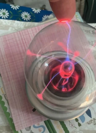 Magic Plasma Ball - Silver 3.5” - battery powered (great Xmas present), brand: List without brand, condition: New with tags, £3.50, £4.38 includes Buyer Protection