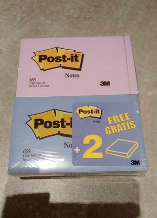 8 blocs de 100 post-it, brand: Post-it, condizioni: Ottime, €5.00, €5.95 include la Protezione acquisti Pro