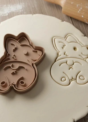 Emporte piece moule Dog Corgi Cookie Cutter, marke: sans marque, zustand: Sehr gut, 3,00 €, 3,85 € beinhaltet Vinted-Käuferschutz Pro
