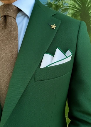 Pañuelo de bolsillo nuevo - modelo Hierbabuena, marque: Local, état: Neuf avec étiquette, 7,00 €, 8,05 € Protection acheteurs incluse