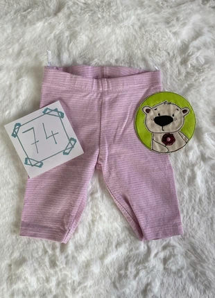 3/4 Leggins mit Glitzer, brand: Baby Club, condizioni: Ottime, taglia: 9-12 mesi / 74 cm, €2.00, €2.80 include la Protezione acquisti
