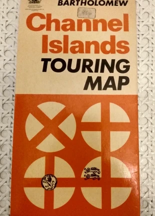 Vintage Bartholomew's Channel Islands Touring Map, condition: Very good, £25.00, £26.95 includes Buyer Protection