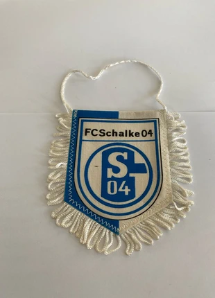 Fanion football Schalke 04 vintage, merk: FC Schalke 04, staat: Heel goed, € 4,00, € 4,90 inclusief Kopersbescherming