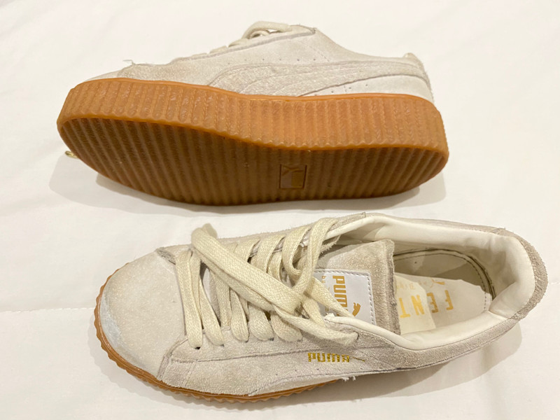 Puma by deals rihanna beige