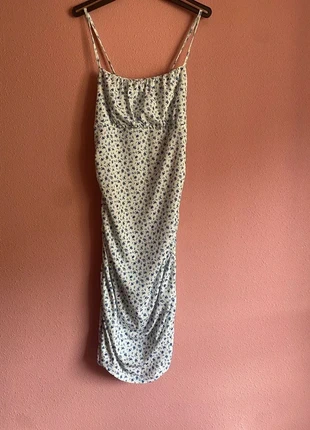 Vestido largo floral blanco y azul shein, marca: Shein, estado: Novo sem etiquetas, tamanho: L / 40 / 12, €5.00, €5.95 inclui Proteção do Comprador