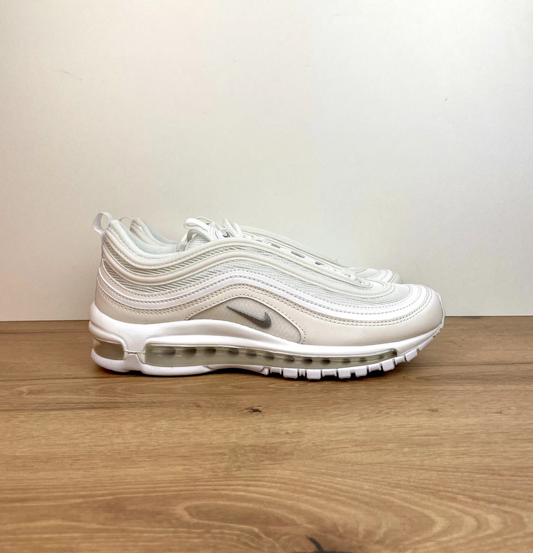 Sneakers basket nike air max 97 triple white taille 41 neuve 1