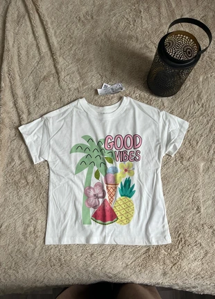 Tee shirt enfant fille neuf 6 ans, brand: Kiabi, condition: New with tags, size: 6 years / 116 cm, €3.00, €3.85 includes Buyer Protection