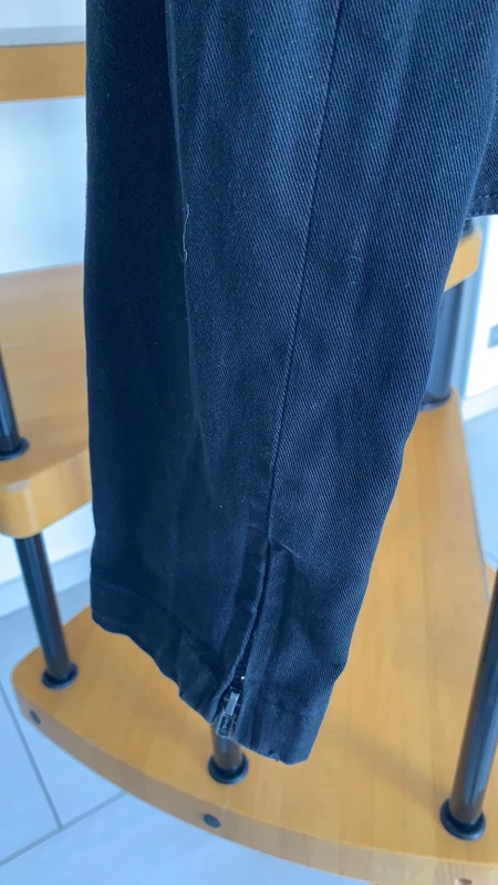 Veste en jean noir - photo numéro 6