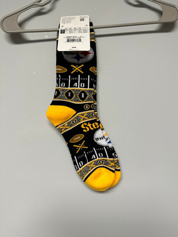Brand New Steelers Thick Socks 2