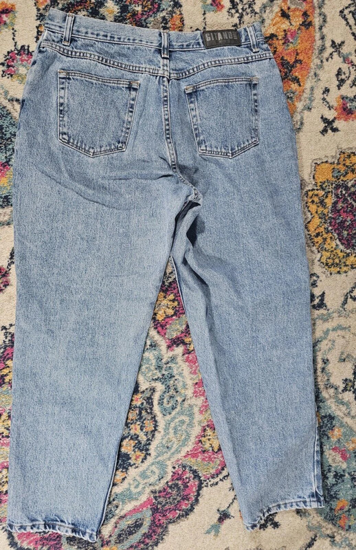 Vtg Gitano Womens Jeans Blue Straight Denim See Measurements 4