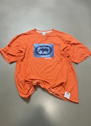 Ecko Unltd Orange Aunthentic Graphip T-shirt Y2K, marque: ECKO UNLTD., état: Très bon état, taille: L, 25,00 €, 26,95 € Protection acheteurs incluse